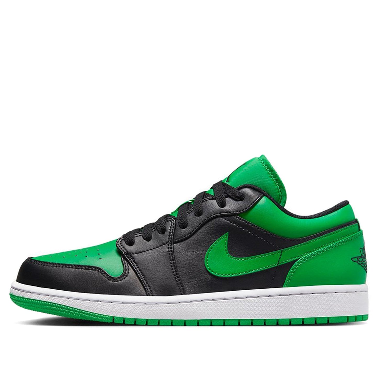 Air Jordan 1 Low 'Lucky Green'  553558-065 Classic Sneakers